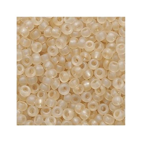 Koraliki szklane Knorr Prandell 2.5mm, Piaskowe transparentne